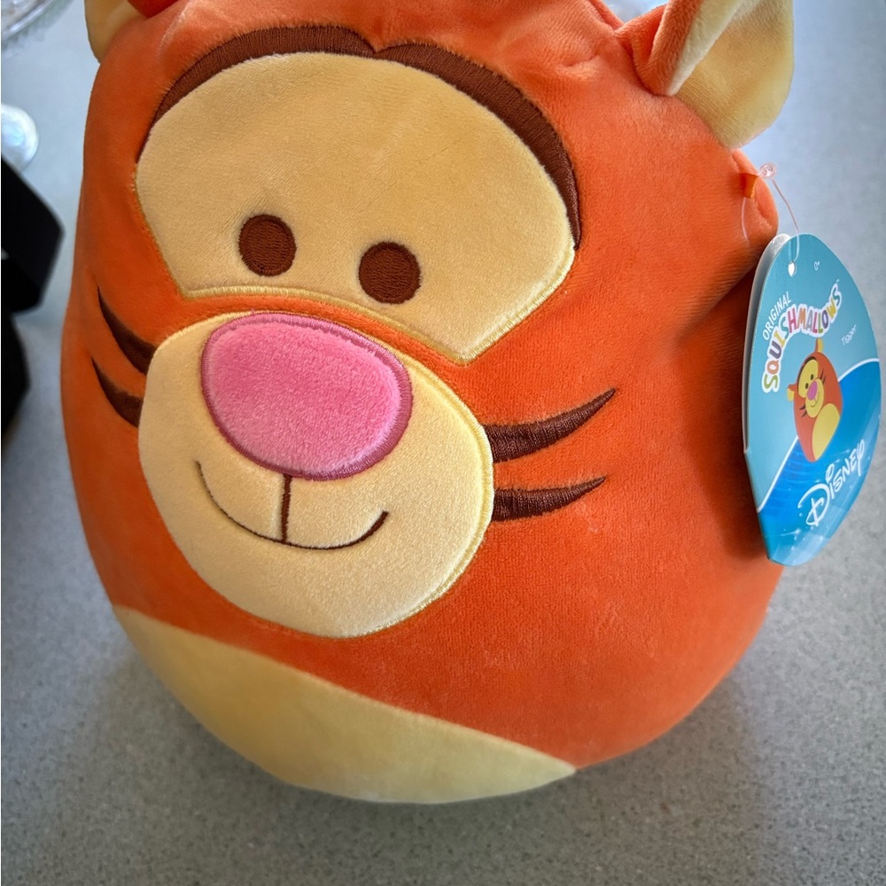 Disney Tigger Plush - Orange and Pink